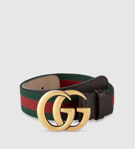 new gucci web belt.